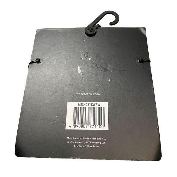 Marc Tetro Unisex Red Westie Character keychain Wallet - Picture 4 of 4